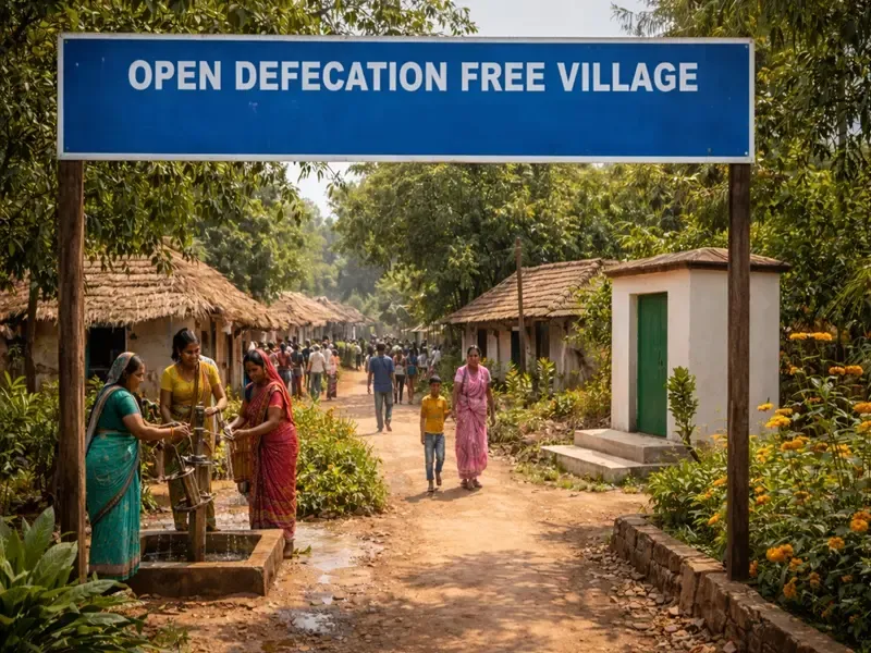 Did the Jal Shakti Ministry Expand the ODF Net in Rural India in 2025?