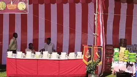 जालंधर: बीएसएफ के आईजी ने जवानों को दी दीपावली की शुभकामनाएं, भोजन में मिलेट शामिल करने की अपील