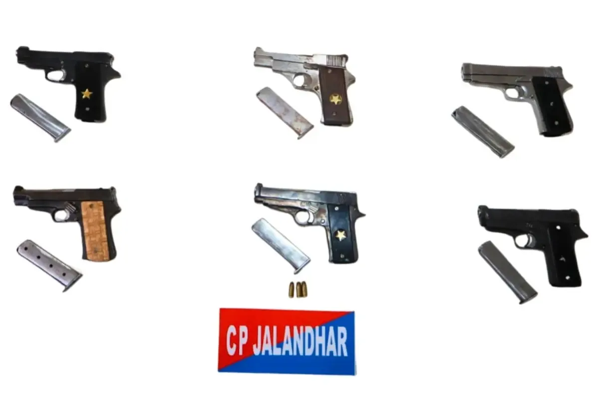 क्या जालंधर में मध्य प्रदेश से भेजे गए अवैध हथियारों का जाल पकड़ा गया?