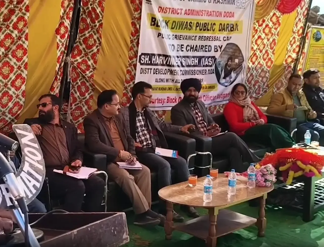 क्या जम्मू-कश्मीर के डोडा में भूस्खलन प्रभावितों के लिए विशेष ब्लॉक दिवस कैंप का आयोजन किया गया?