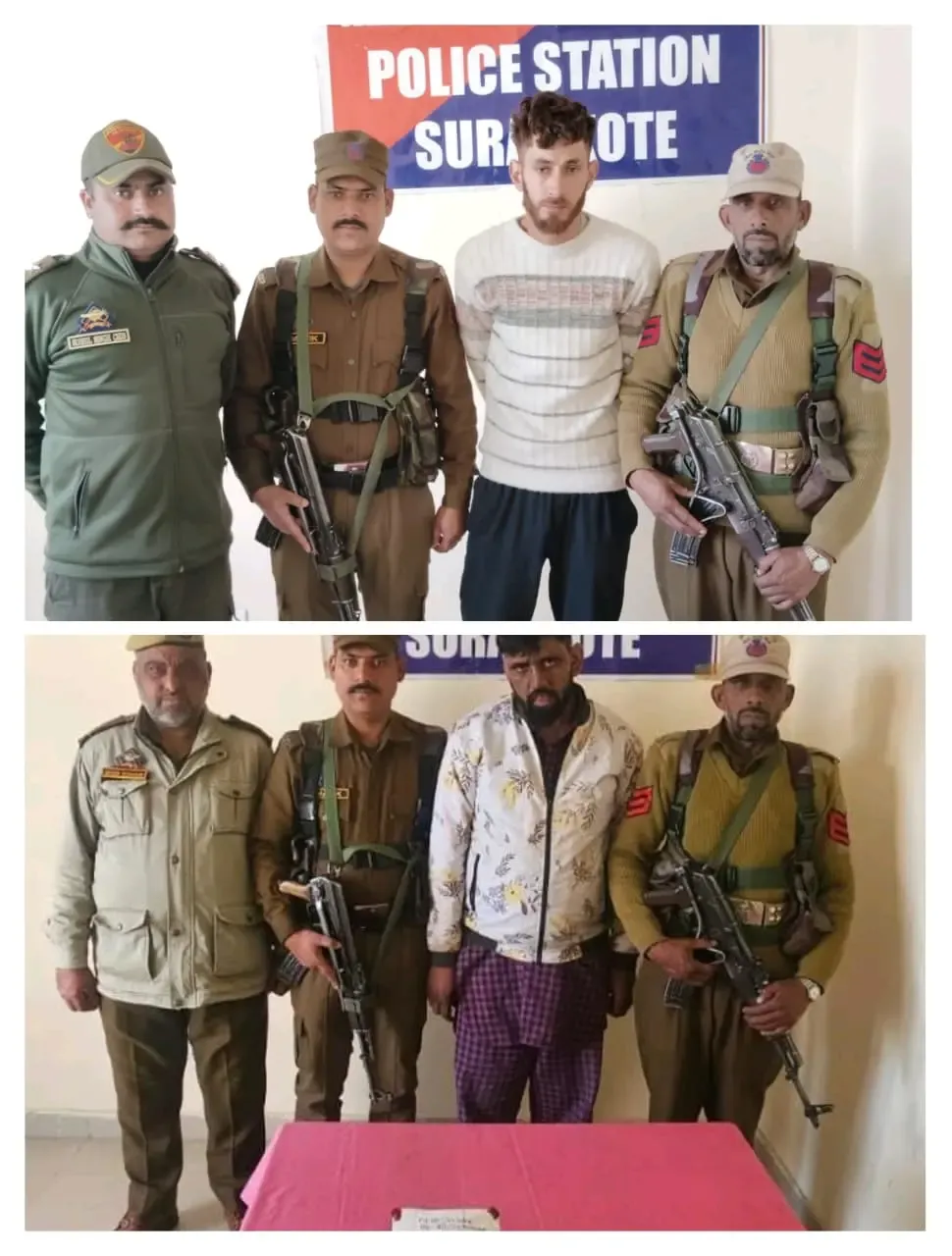 जम्मू-कश्मीर में नशीले पदार्थों की तस्करी के मामले में दो लोगों की गिरफ्तारी