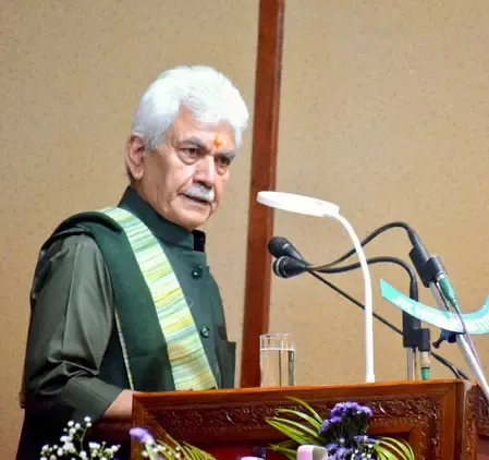 जम्मू-कश्मीर ने नई नियति, नई पहचान और नए सपने गढ़े हैं: एलजी मनोज सिन्हा