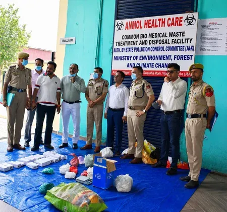 रियासी पुलिस ने 8 किलोग्राम से अधिक मादक पदार्थ नष्ट किए, 21 NDPS मामलों में बड़ी कार्रवाई