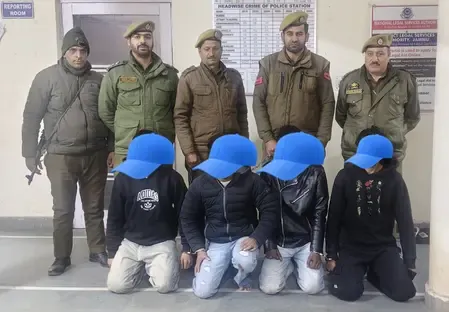 क्या जम्मू पुलिस ने हत्या के प्रयास के मामले में 4 आरोपियों को गिरफ्तार किया?