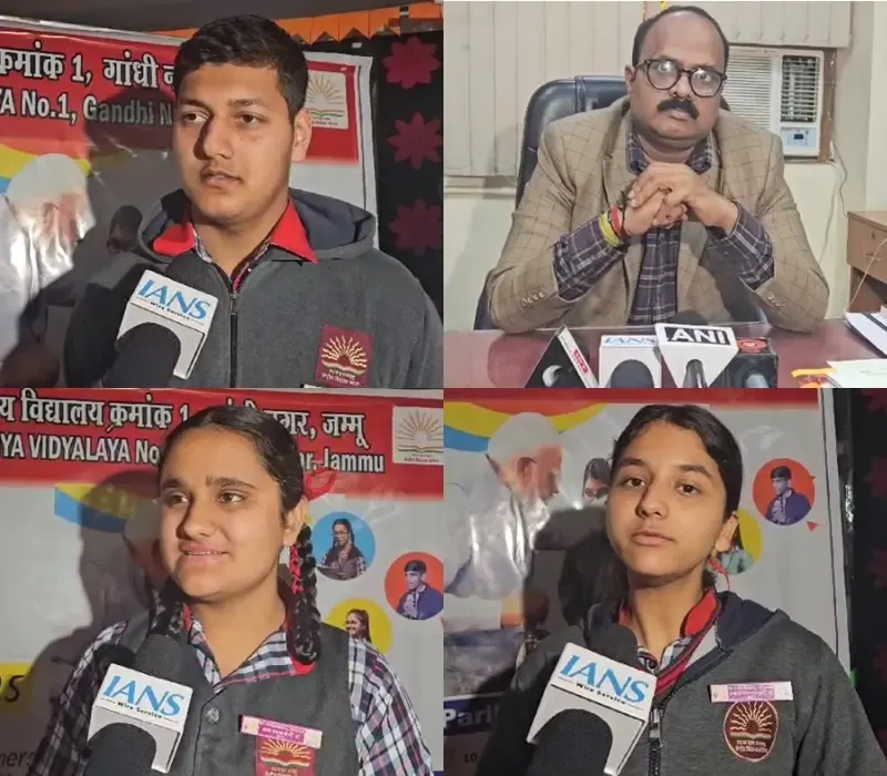 Students in Jammu Celebrate Life Lessons from PM Modi's 'Pariksha Pe Charcha'