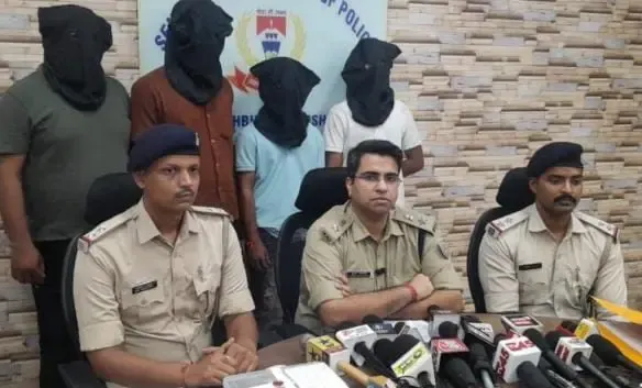 क्या जमशेदपुर में अपराध की योजना बना रहे थे चार बदमाश?