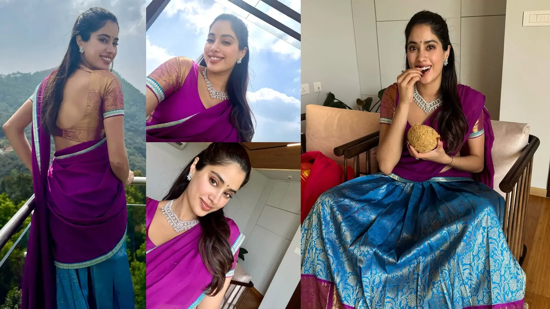 Janhvi Kapoor Celebrates New Year with a Massive ‘Ladoo’
