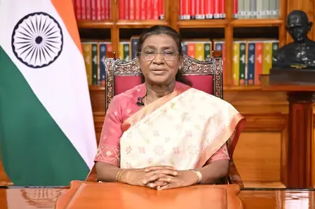 क्या राष्ट्रपति द्रौपदी मुर्मू ने जन्माष्टमी की पूर्व संध्या पर भारतीयों को शुभकामनाएं दी?