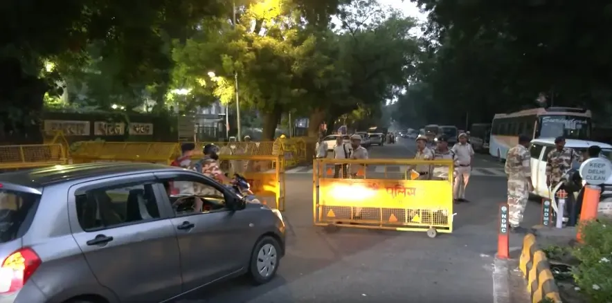 जंतर-मंतर पर विपक्ष के विरोध प्रदर्शन से पहले सुरक्षा कड़ी, BNS धारा 163 लागू
