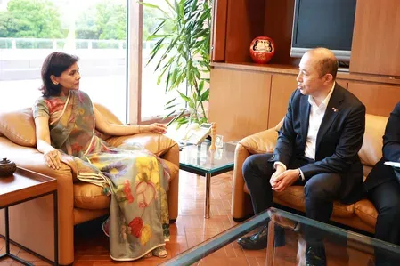 India-Nagasaki ties: Ambassador Mallick meets Mayor Suzuki in Tokyo