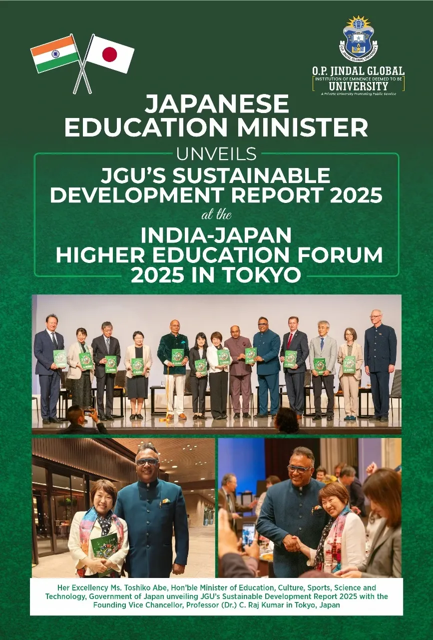 What Did Japan's Education Minister Reveal at JGU’s Sustainable Development Report 2025 in Tokyo?