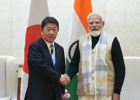 What Did Japan's FM Motegi Discuss with PM Modi?