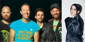 Jasleen Royal is the special guest at Coldplay's India tour