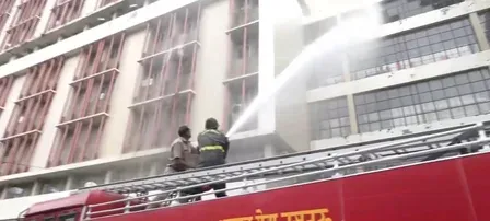 जवाहर भवन की चौथी मंजिल पर लगी आग, फायर ब्रिगेड ने पाया काबू; कोई हताहत नहीं: ब्रजेश पाठक