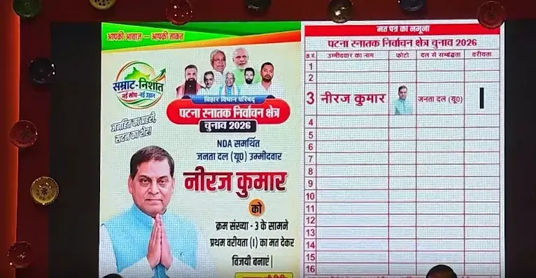 JD(U) MLC candidate Neeraj Kumar hospitalised with heart complication ahead of Oct 23 polls