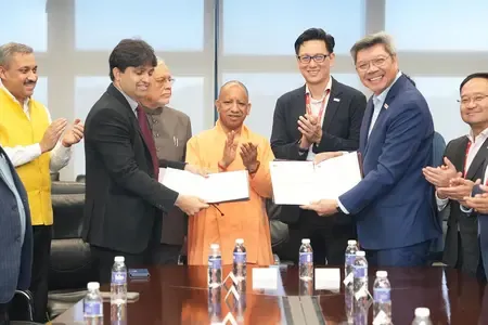 सीएम योगी के सिंगापुर दौरे का दूसरा दिन : जेवर एयरपोर्ट पर दो प्रोजेक्ट्स में 4,458 करोड़ रुपए निवेश की मंजूरी