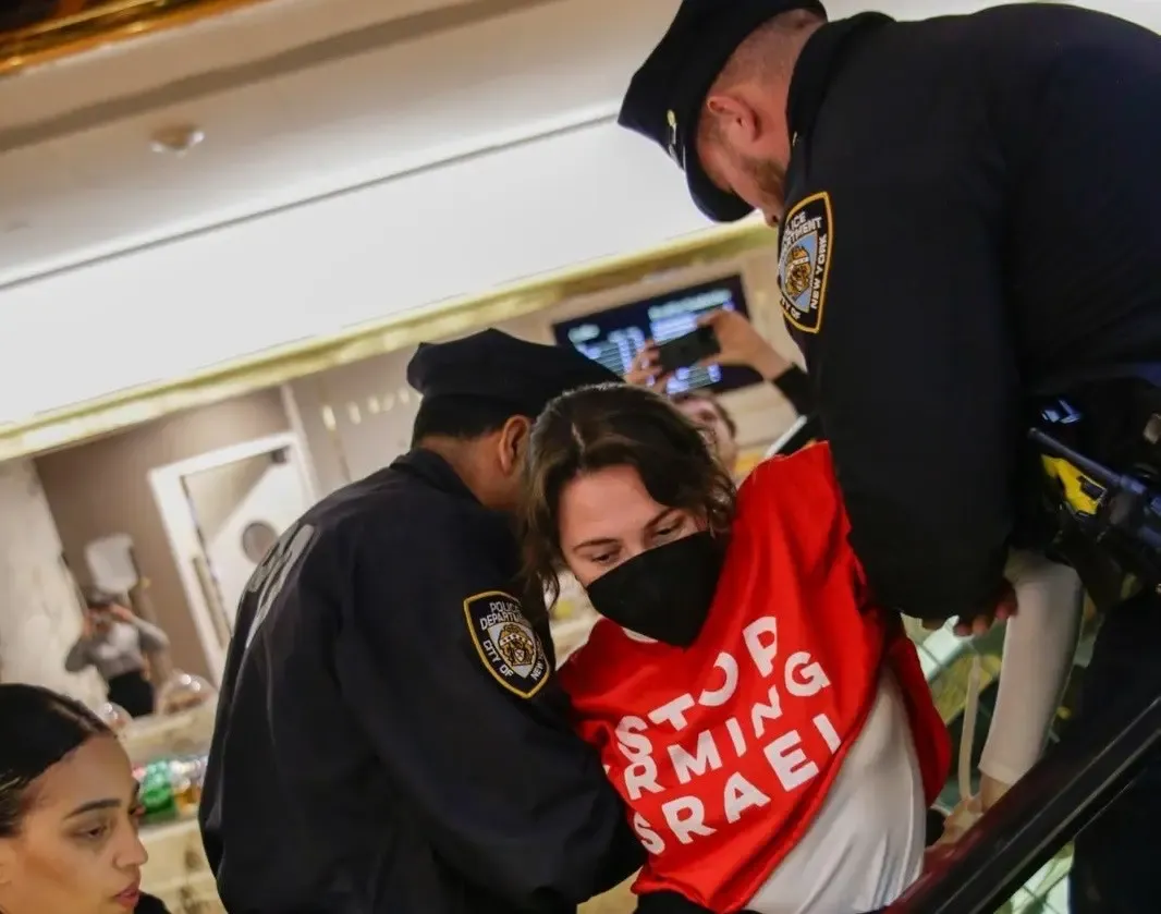 Jewish Activists Stage Protest at Trump Tower for Pro-Palestine Advocate
