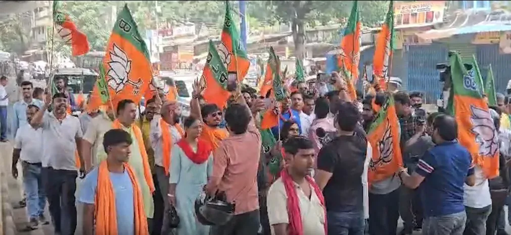 जेपीएससी लाठीचार्ज: भाजपा का रांची में व्यापक प्रदर्शन, बाबूलाल मरांडी बोले — पुलिस ने गलत काम किया