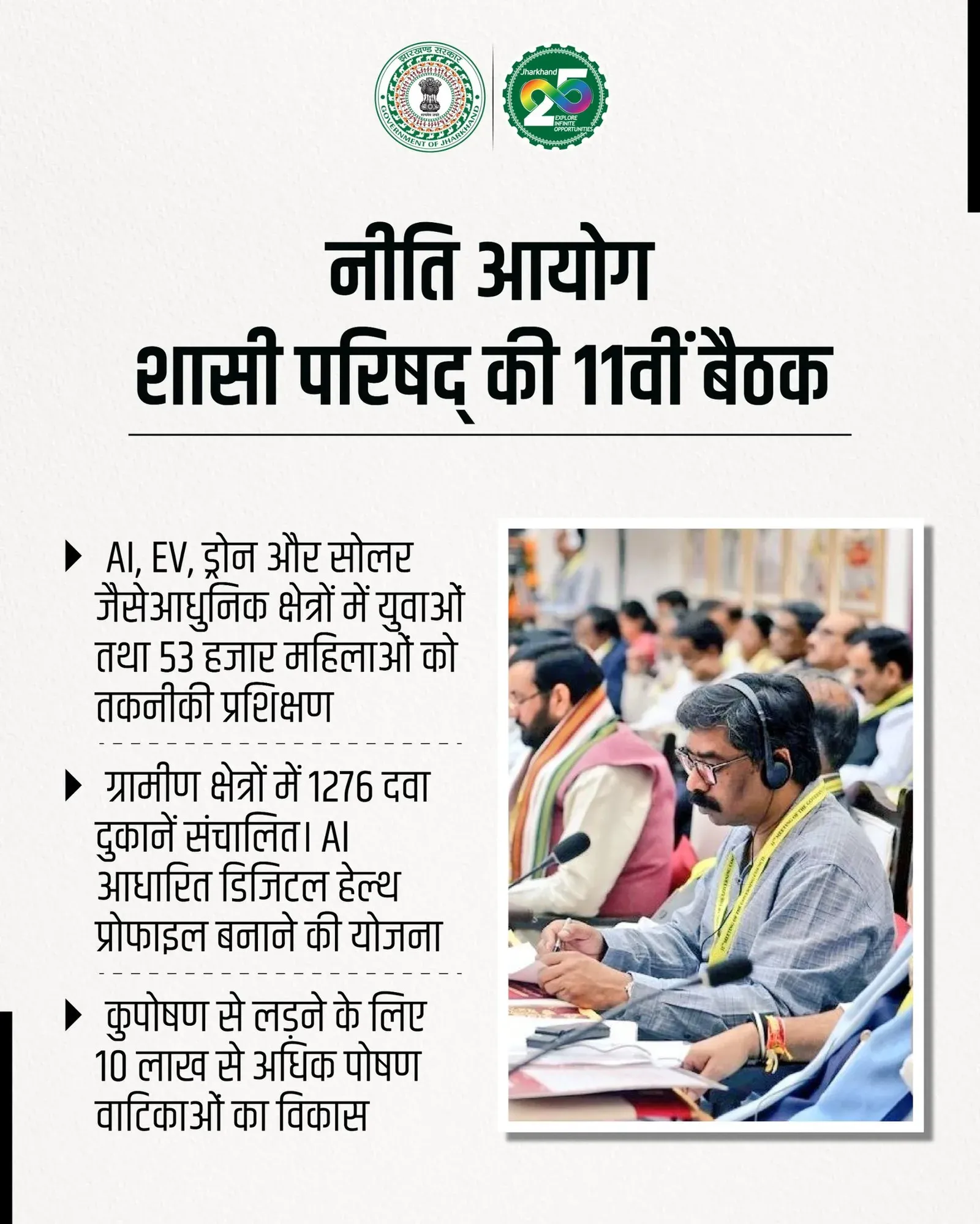 Jharkhand CMO flags AI health profile plan, 1,276 drug shops