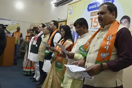 झारखंड में ‘वंदे मातरम’ की 150वीं वर्षगांठ पर सामूहिक गायन, मरांडी बोले- भारतीय गौरव का उद्घोष है राष्ट्रगीत