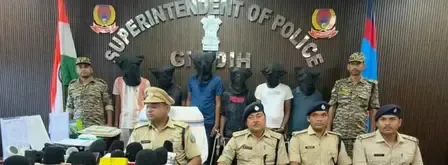Jharkhand cyber fraud ring busted in Giridih forest, 6 held