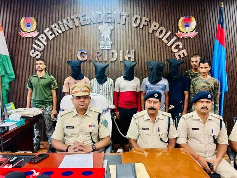 गिरिडीह अपहरण कांड: पुलिस ने 24 घंटे में तसलीम अंसारी को कराया मुक्त, पांच गिरफ्तार