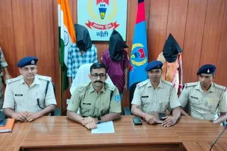 झारखंडः खूंटी में शख्स की हत्या कर वारदात को सड़क हादसे का रूप देने की साजिश, तीन गिरफ्तार