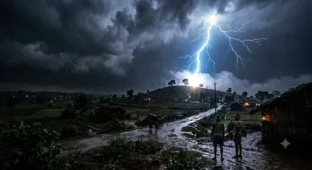झारखंड में वज्रपात का कहर: 15 दिनों में 30 से अधिक मौतें, 35 घायल; येलो अलर्ट जारी