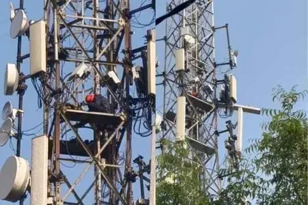 गिरिडीह में प्रेमिका से शादी की जिद: संजय रजक 200 फीट ऊंचे मोबाइल टावर पर चढ़ा, 15 दिन में झारखंड की चौथी घटना