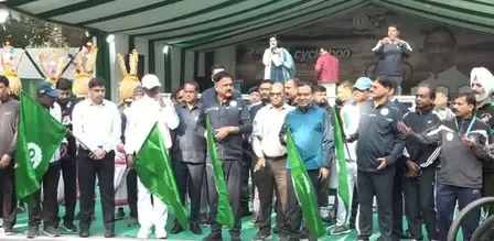 क्या झारखंड रजत जयंती वर्ष पर पर्यटन जागरूकता के लिए साइकिल रैली निकली?