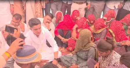 झुंझुनूं पहुंचे सचिन पायलट, नीट पेपर लीक से आहत छात्र प्रदीप माहिच के परिजनों से की मुलाकात