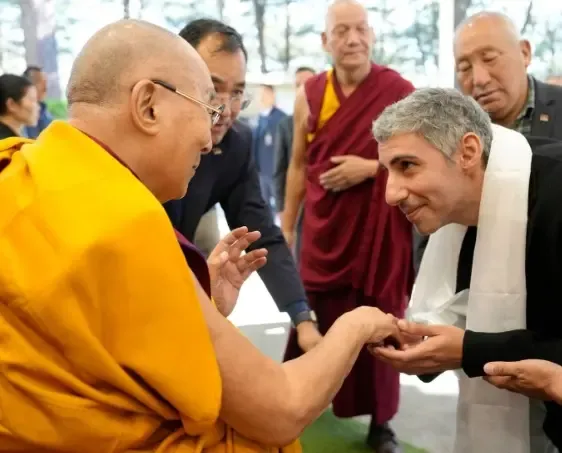 Did Jim Sarbh Capture a Serene Moment with the Dalai Lama?