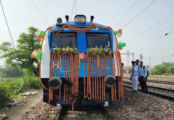 India's first hydrogen train flagged off from Jind, PM Modi inaugurates Jind-Sonipat route