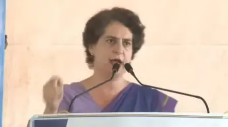 क्या बिहार ने देश और महात्मा गांधी को राह दिखाई, लेकिन एनडीए सरकार ने उस पर ध्यान नहीं दिया? : प्रियंका गांधी वाड्रा