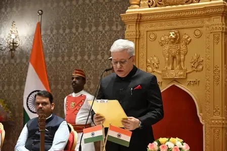 Jishnu Dev Varma Takes Oath as Maharashtra's 22nd Governor