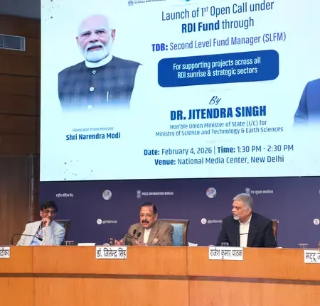 What Did Jitendra Singh Unveil During the First Open Call of the RDI Fund?