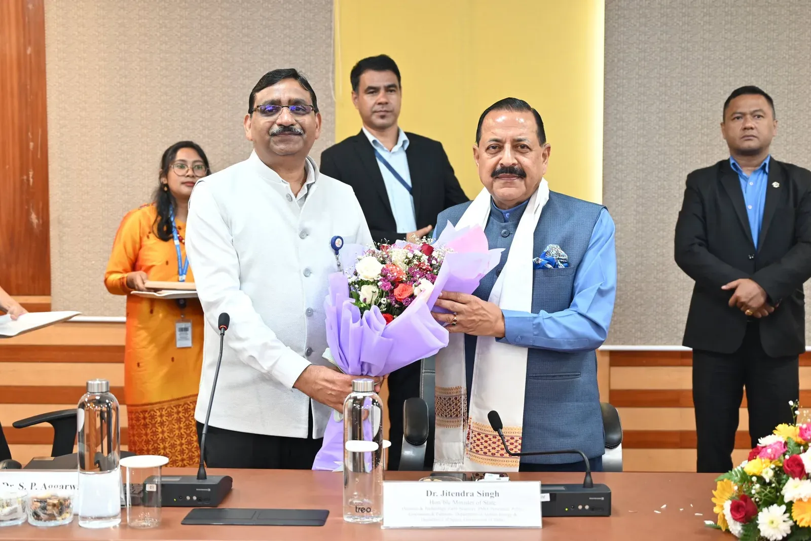 Jitendra Singh visits NESAC, hails space tech role in Northeast