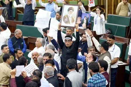J&K Assembly Suspended as Legislators Protest Israeli Actions Against Iran