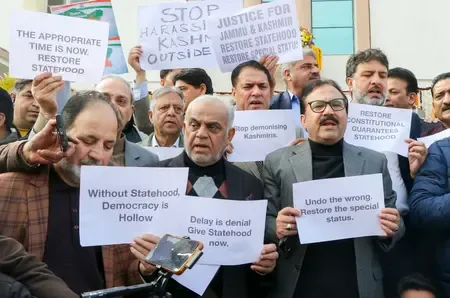 Did BJP MLAs Advocate for a National Law University in J&K While NC and PDP Addressed Issues Facing Kashmiris?