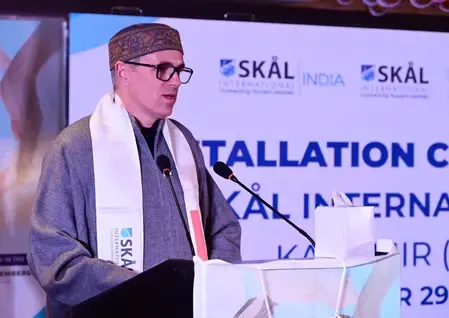 J&K CM launches SKAL International club in Kashmir to boost tourism