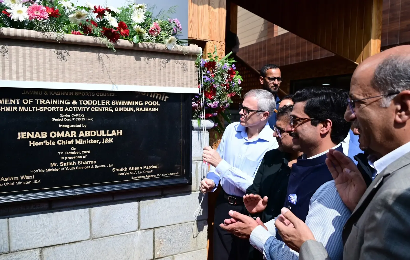Omar Abdullah opens ₹30.35 crore sports complex in Srinagar with Kashmir's first Olympic pool