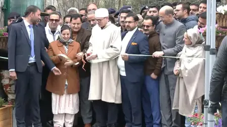 Srinagar Tulip Garden Opens, Signifying Start of Spring Tourism