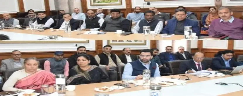 Jammu & Kashmir Chief Secretary Reviews 'Sehat App' Prior to Public Launch