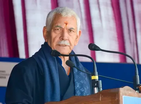 Collaboration is Key: J&K L-G Manoj Sinha Calls for Strong Professional Community
