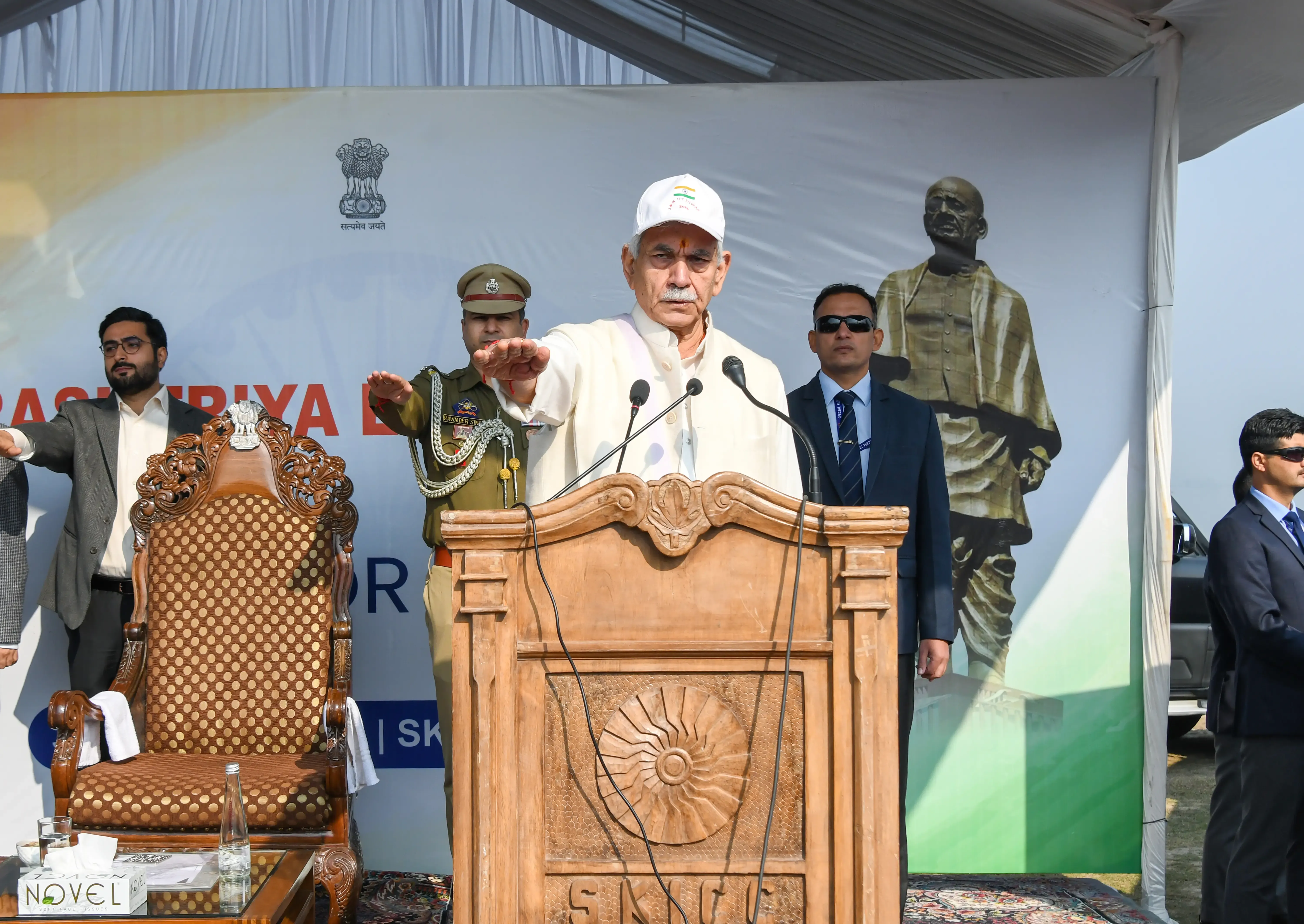 What Did J&K L-G Manoj Sinha Say at the Foundation Day Celebrations of 13 States & UTs?