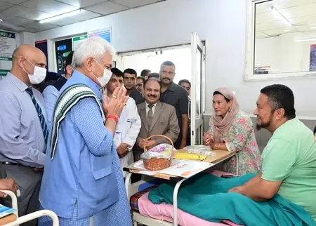How Did J&K L-G Celebrate The PM’s Birthday?
