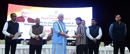 Compassionate Support: J&K L-G Awards Jobs to Families of Terror Victims