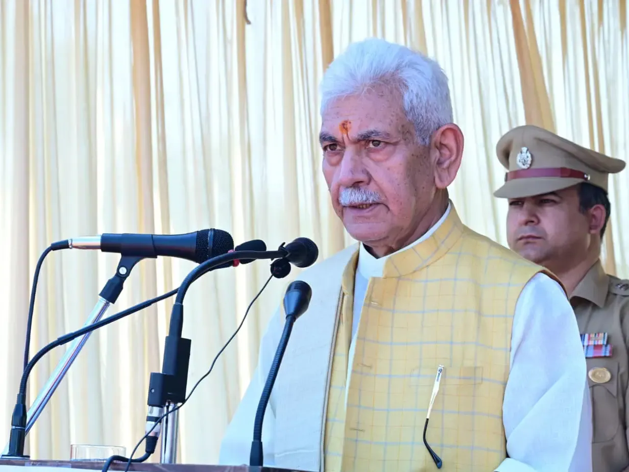 Did J&K L-G Manoj Sinha Express Condolences for Former DGP?