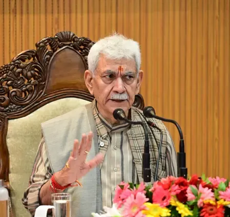 What Measures is J&K L-G Sinha Taking to Counter Terrorism?