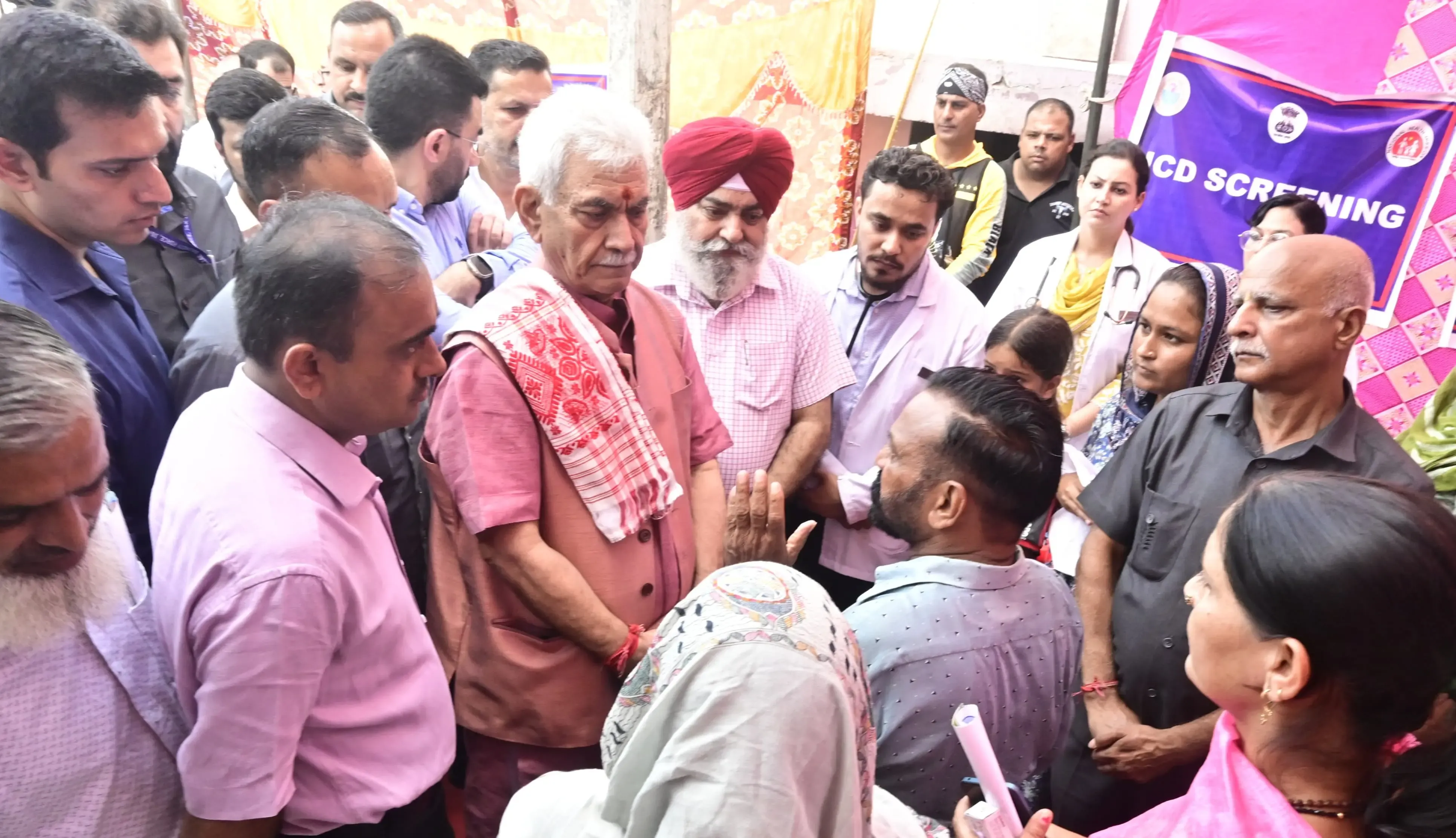 What Did J&K L-G Discover at the Mega Health Camp for Flood-Affected Families?